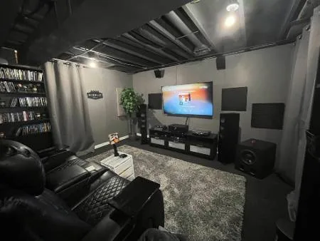 Home theater setup