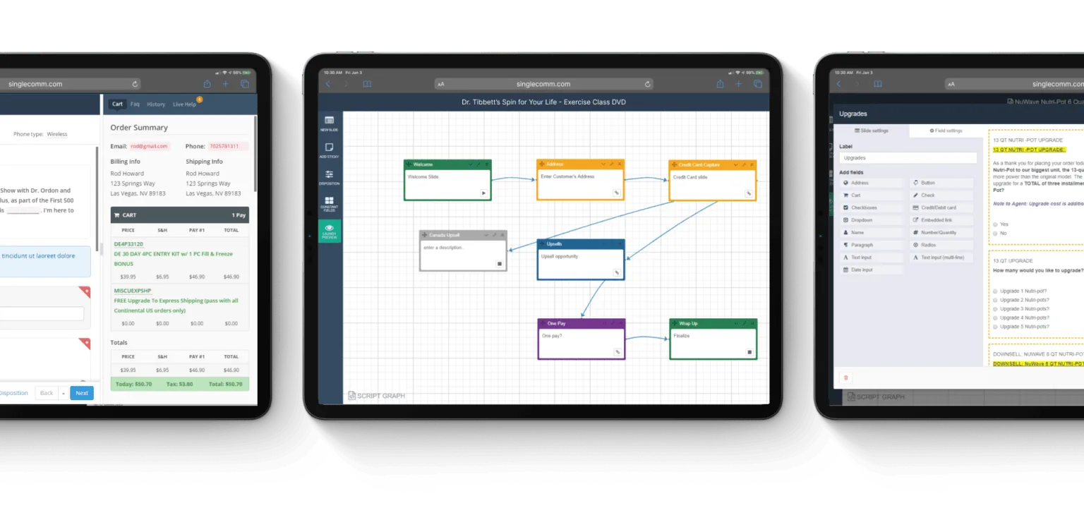 Singlecomm Guided Interactions workflow masthead